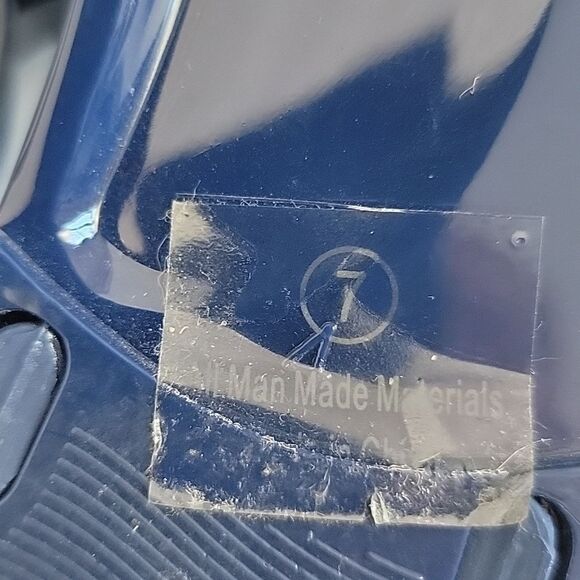 Gold Toe Blue Tassle Detail Flat Thong Sandals Womens Size 7 - Picture 8 of 10